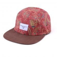 suede brim 5 panels hats custom