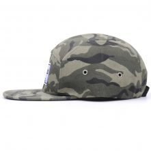 printing camo 5 panels caps custom logo