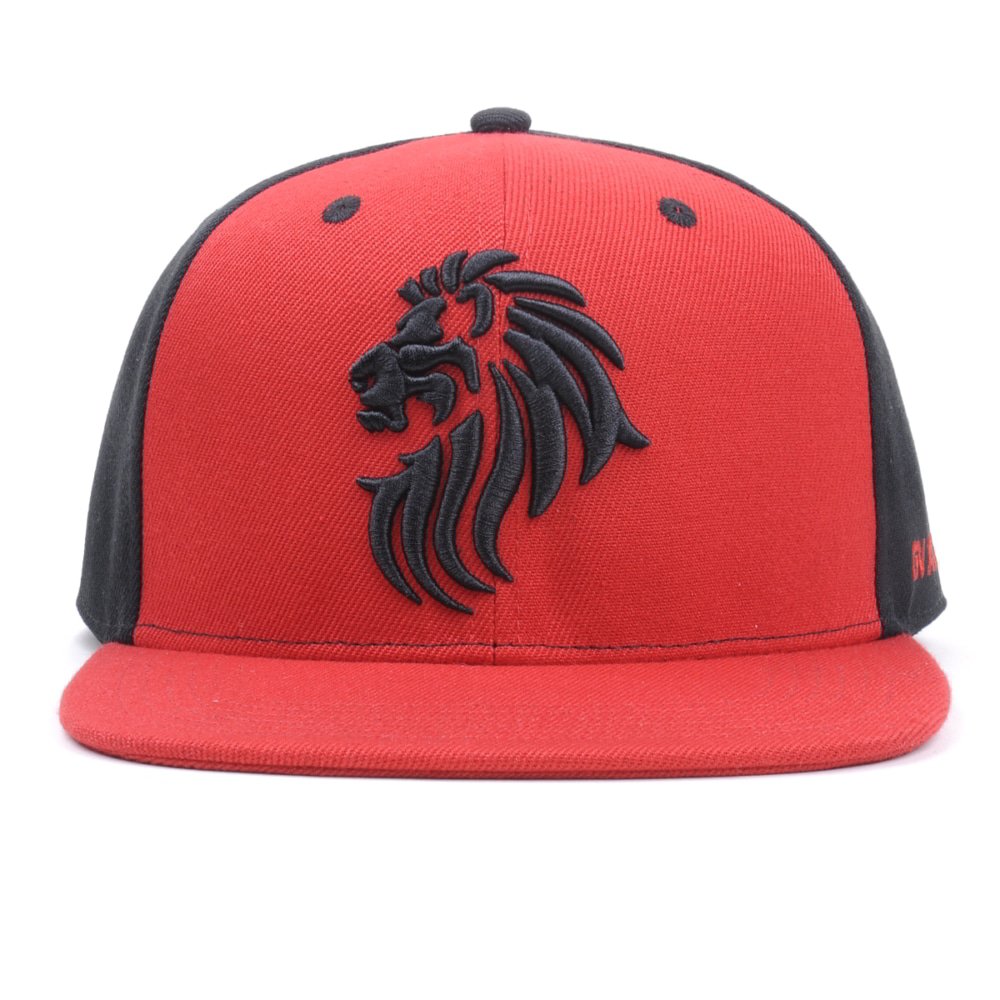 Custom 3d Embroidery Flat Brim Snapback Caps China Factory