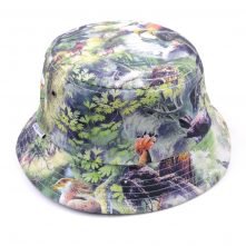 printed wholesale bucket hats china supplier