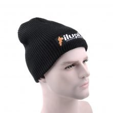 mens black slouchy winter caps beanie