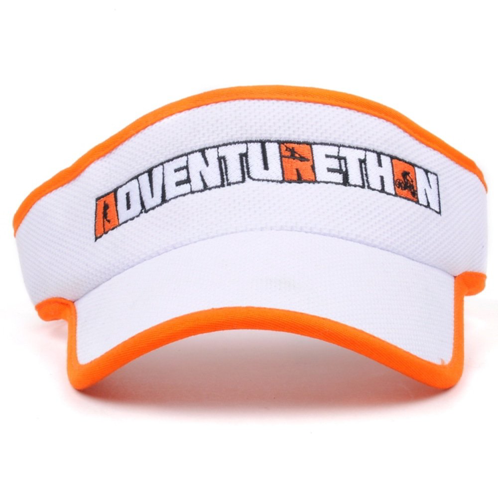 custom sports embroidery sun visor cap