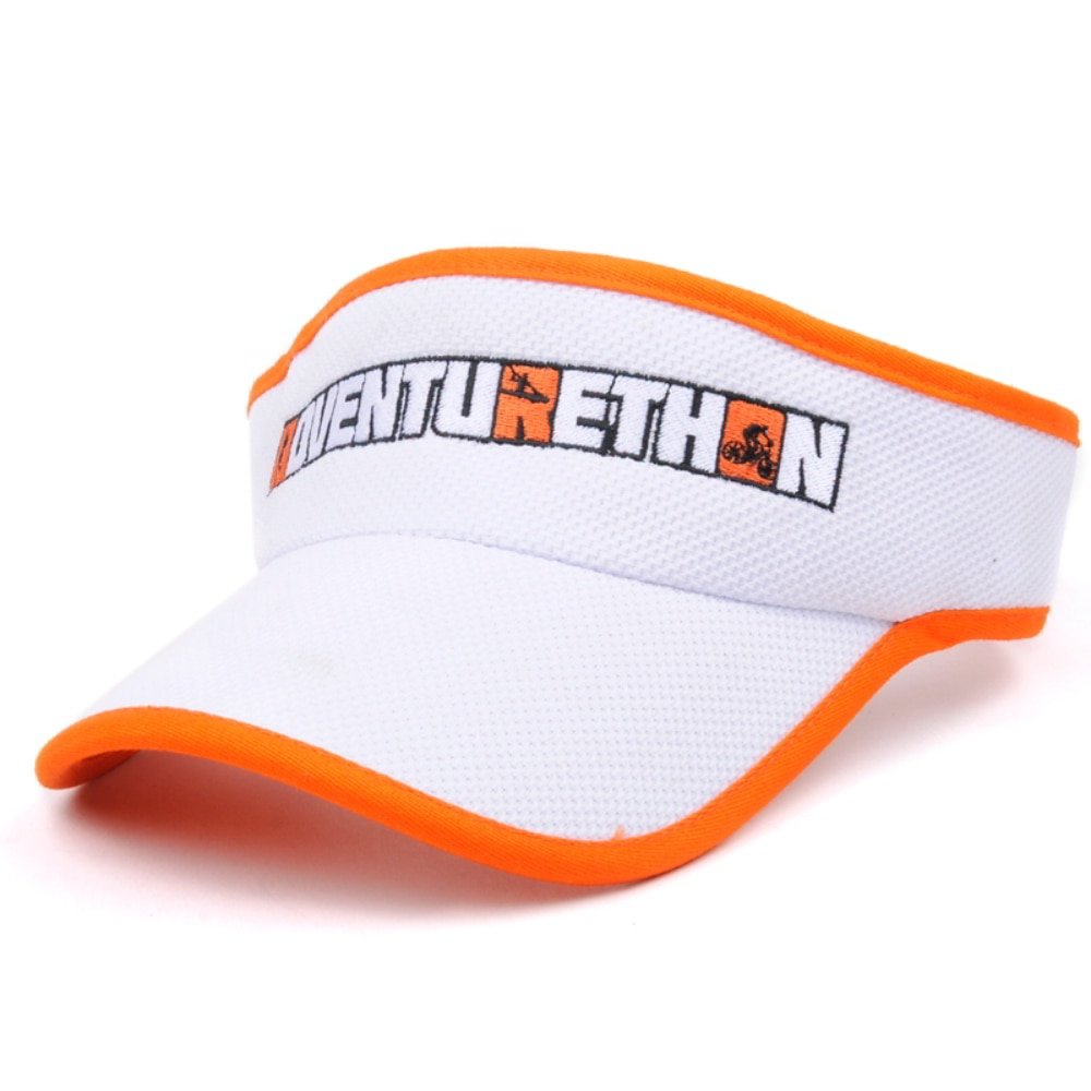 custom sports embroidery sun visor cap