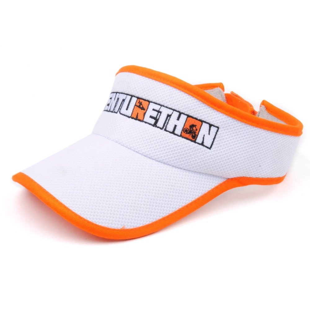 custom sports embroidery sun visor cap