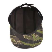 cotton woven patch 5 panels cap