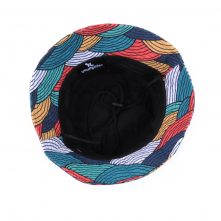 adjustable summer printing fabric bucket hat