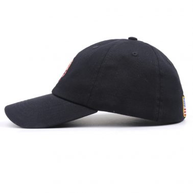 embroidery sports black flexfit baseball caps