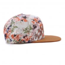 leather patch suede brim printing snapback caps