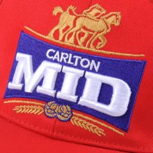 high quality embroidery sports red baseball caps
