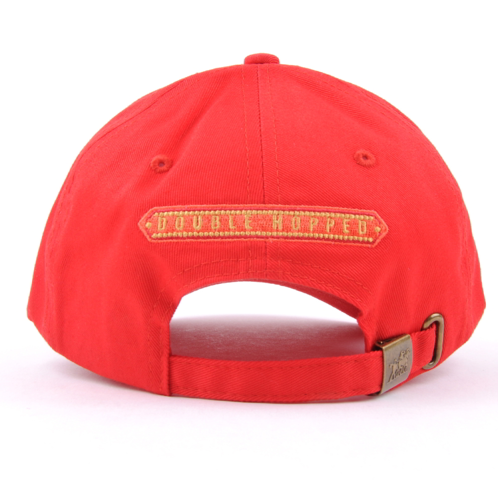 high quality embroidery sports red baseball caps