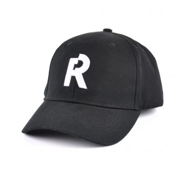letters embroidery black cotton baseball caps
