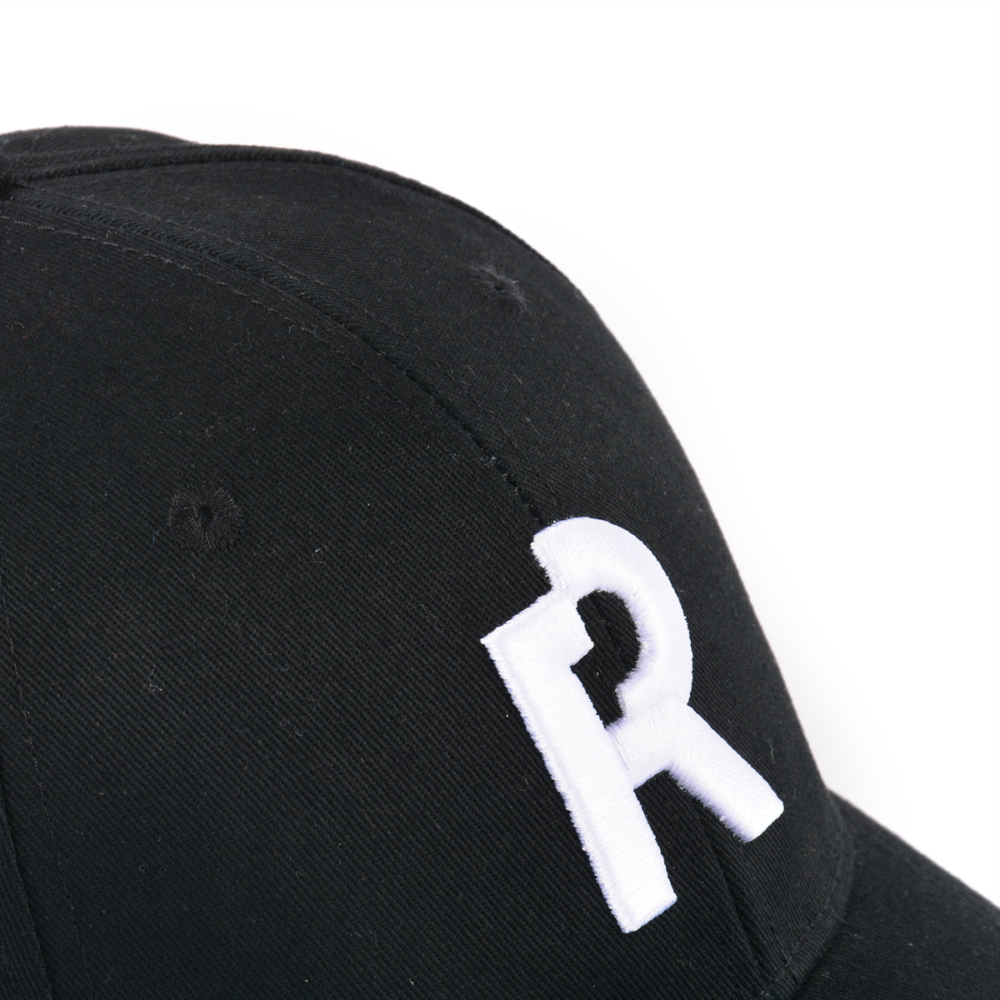 letters embroidery black cotton baseball caps