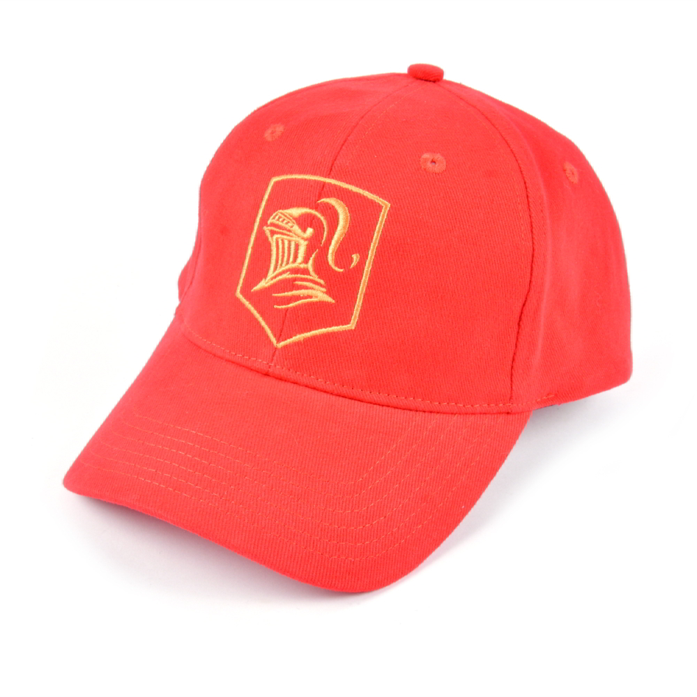 plain embroidery red baseball caps custom