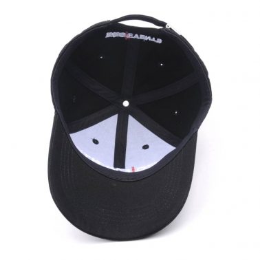 embroidery letters logo black baseball caps sports hats
