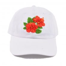 embroidery white sports dad hats