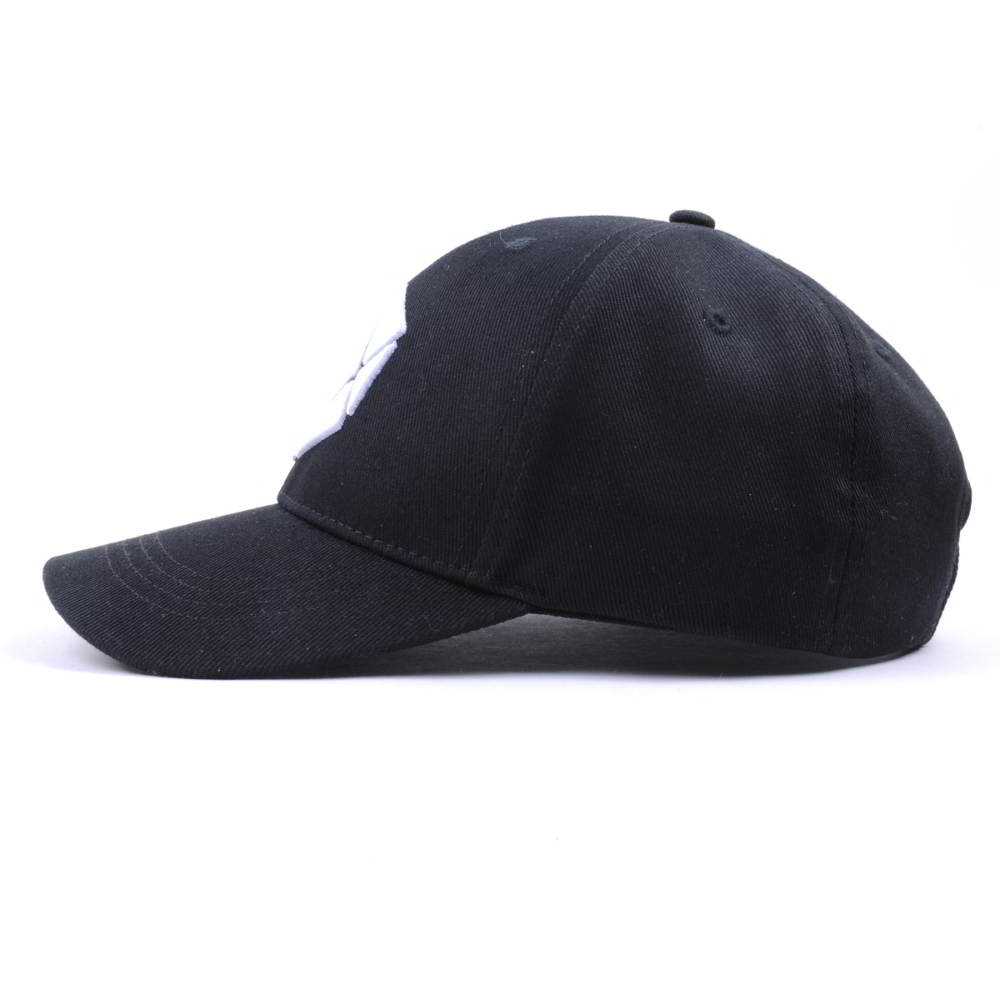 football embroidery sports black baseball caps