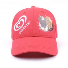 printing logo red baseball caps sports hats