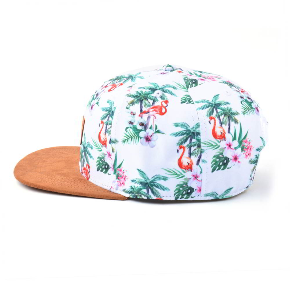 suede brim printed snapback hats custom