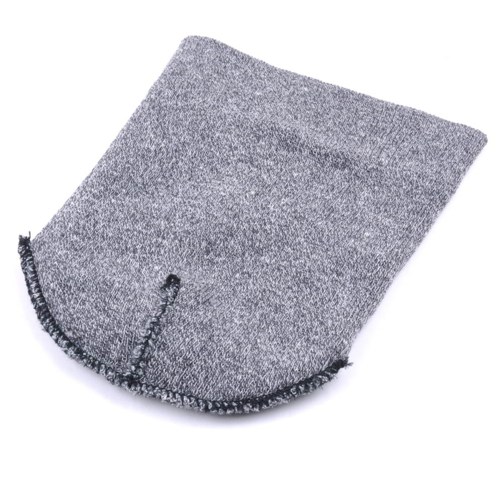 gray plain winter beanies design logo custom knitted hats