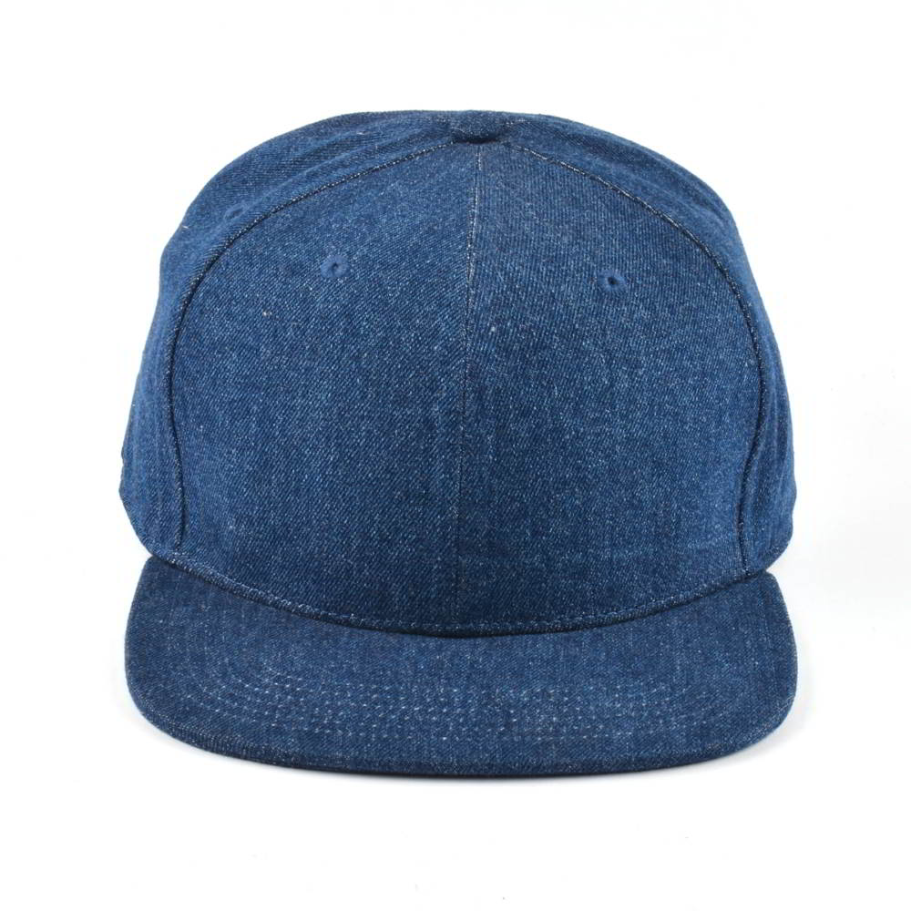 denim strapback hat