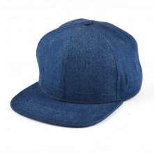 plain blank denim snapback hats without logo