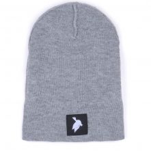 plain logo winter cuffed knitted beanies