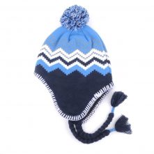 pom winter knit hats earflap beanies