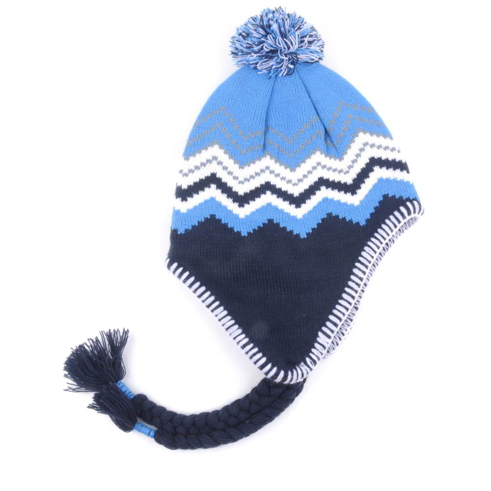 pom winter knit hats earflap beanies