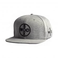 3d embroidery letters logo gray snapback hats