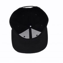 plain 3d embroidery black snapback cpas