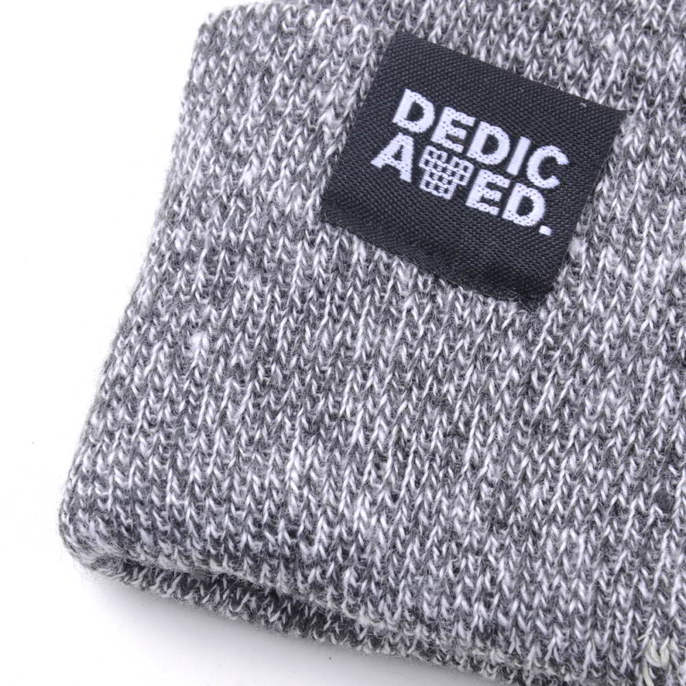 plain logo gray winter cuffed beanies custom