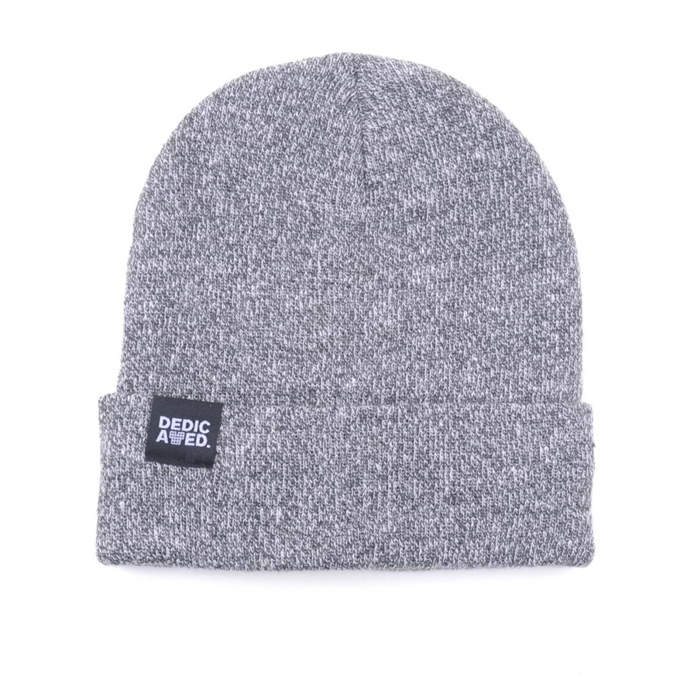 plain logo gray winter cuffed beanies custom