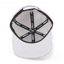 3d embroidery white snapback mesh trucker caps