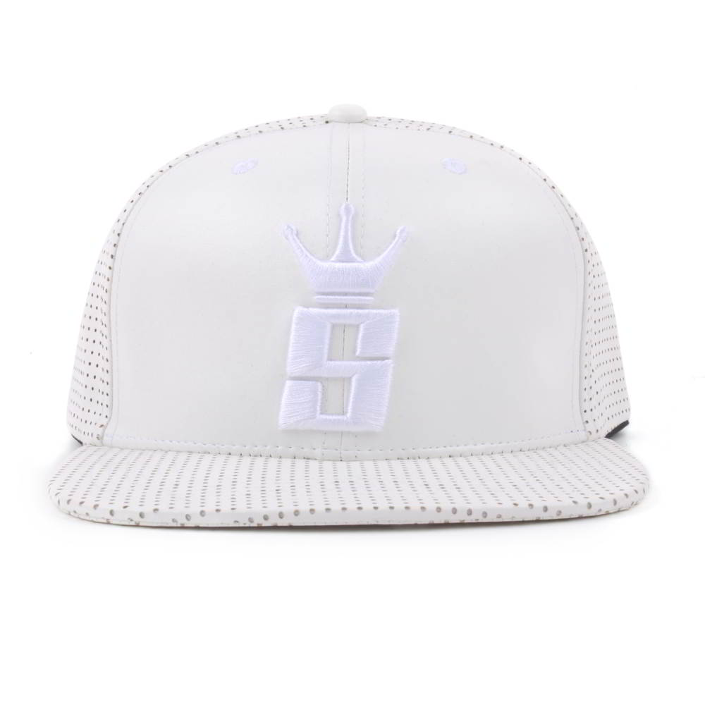 3d embroidery white snapback mesh trucker caps