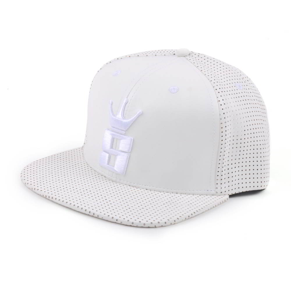 3d embroidery white snapback mesh trucker caps