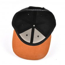 leather patch logo suede brim snapback hats