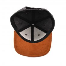 leather patch suede brim metal wool snapback hats