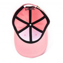 plain embroidery pink women baseball sports hats