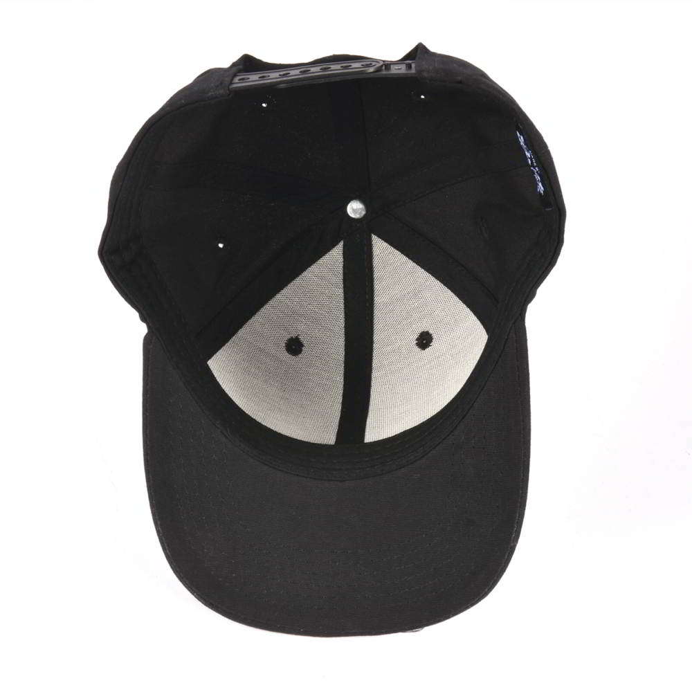 plain logo black baseball hats custom