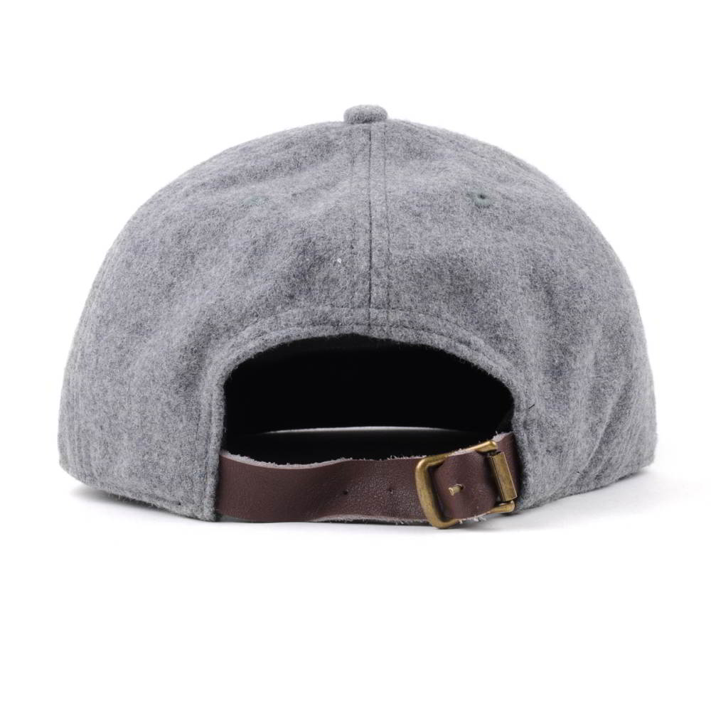 special 6 panels metal wool gray snapback hats