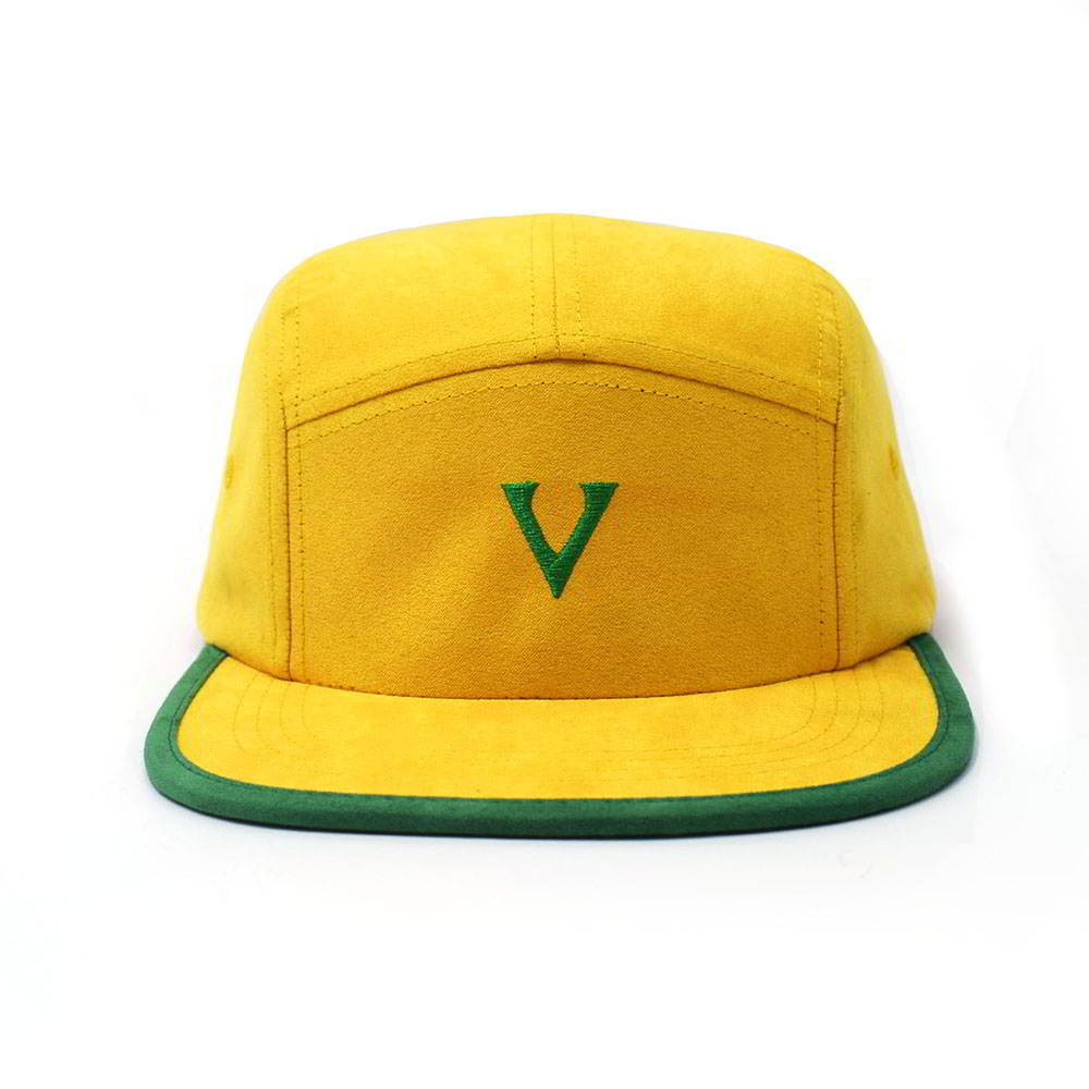 plain letters vfa logo 5 panels hats