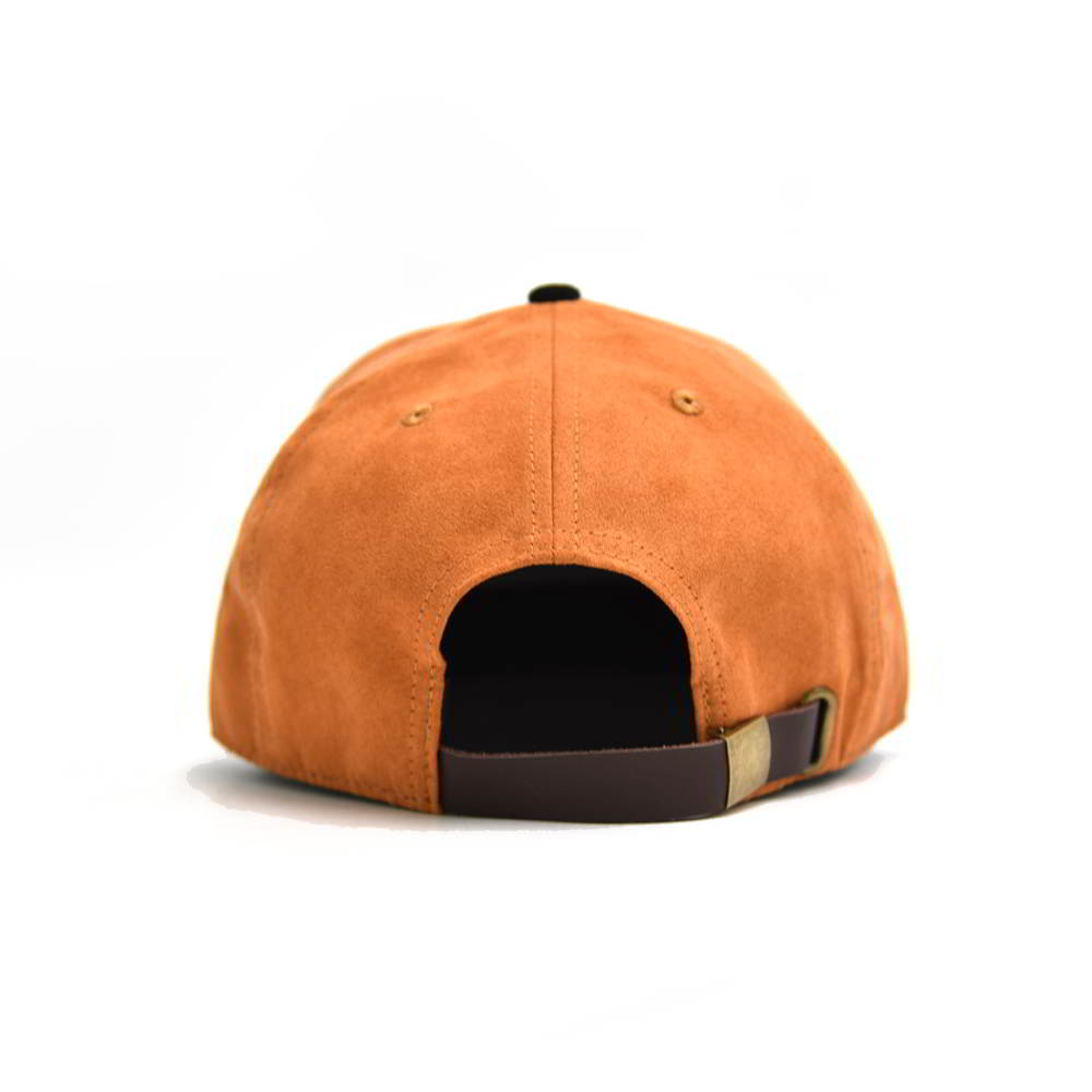 special 6 panels leather patch suede snapback hats