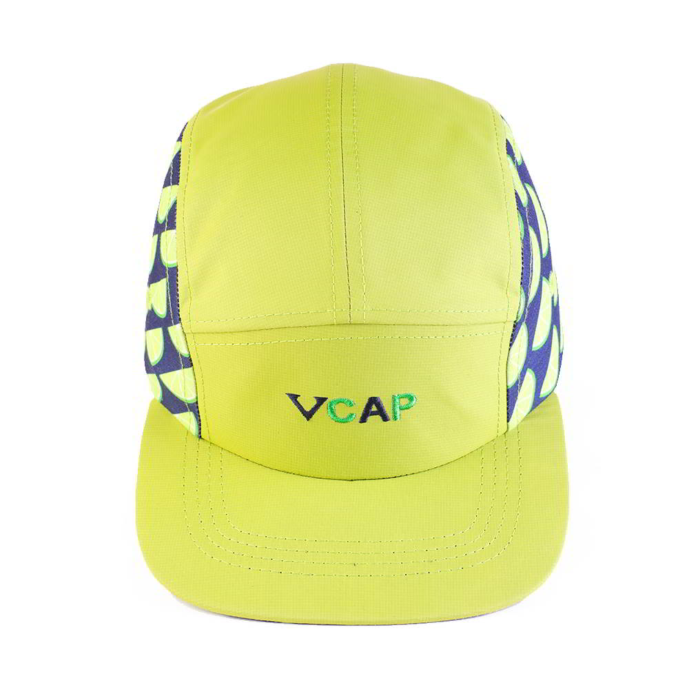 vfa embroidery logo printing 5 panels caps