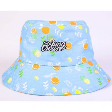 aungcrown logo printing summer bucket hats custom