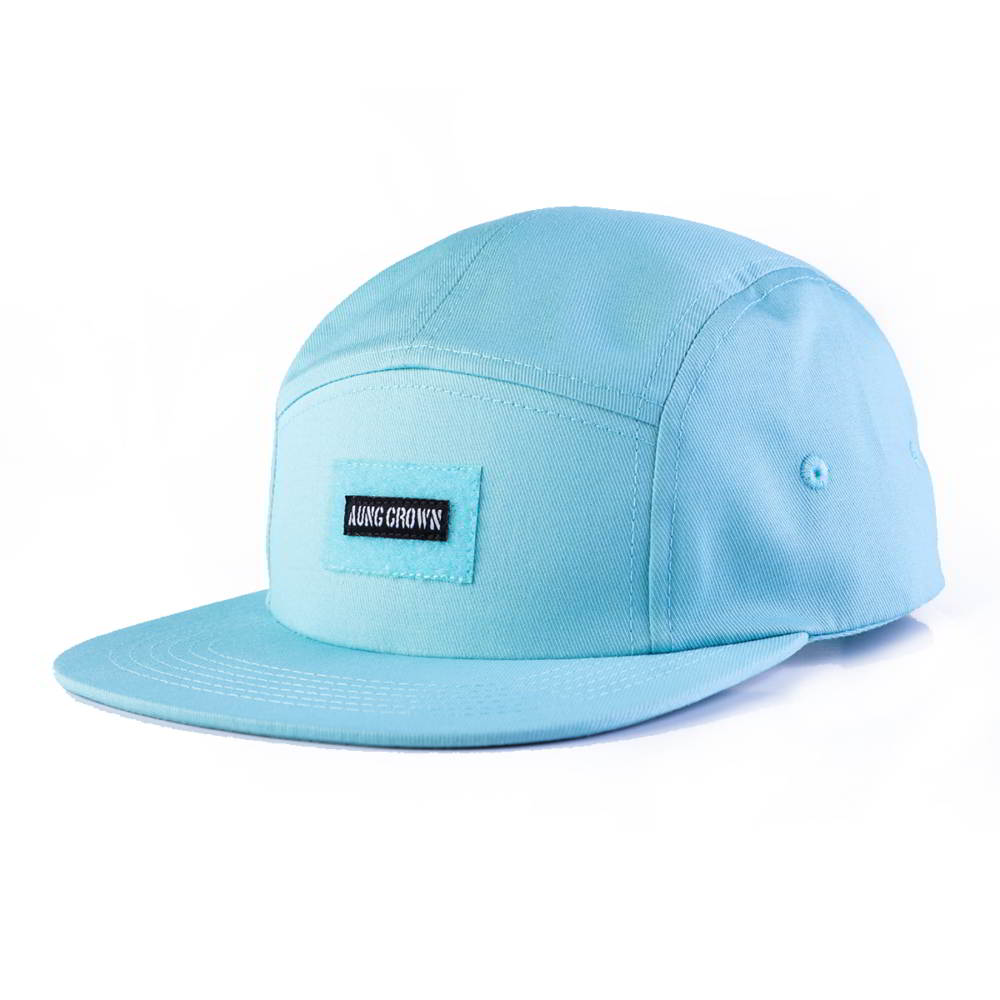 aungcrown patch blue snapback 5 panels hats