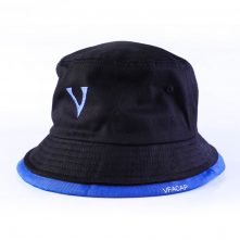 plain vfacaps logo two color bucket hats