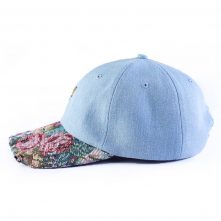 plain vfa embroidery printing brim denim baseball hats