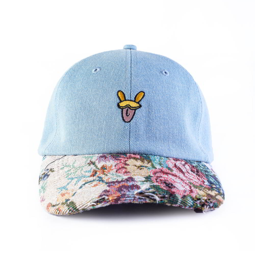 plain vfa embroidery printing brim denim baseball hats