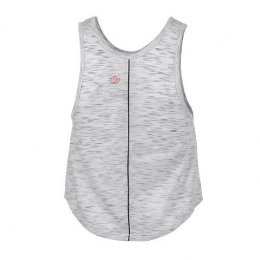 Classic workout soft gray loose athletic tank top-1