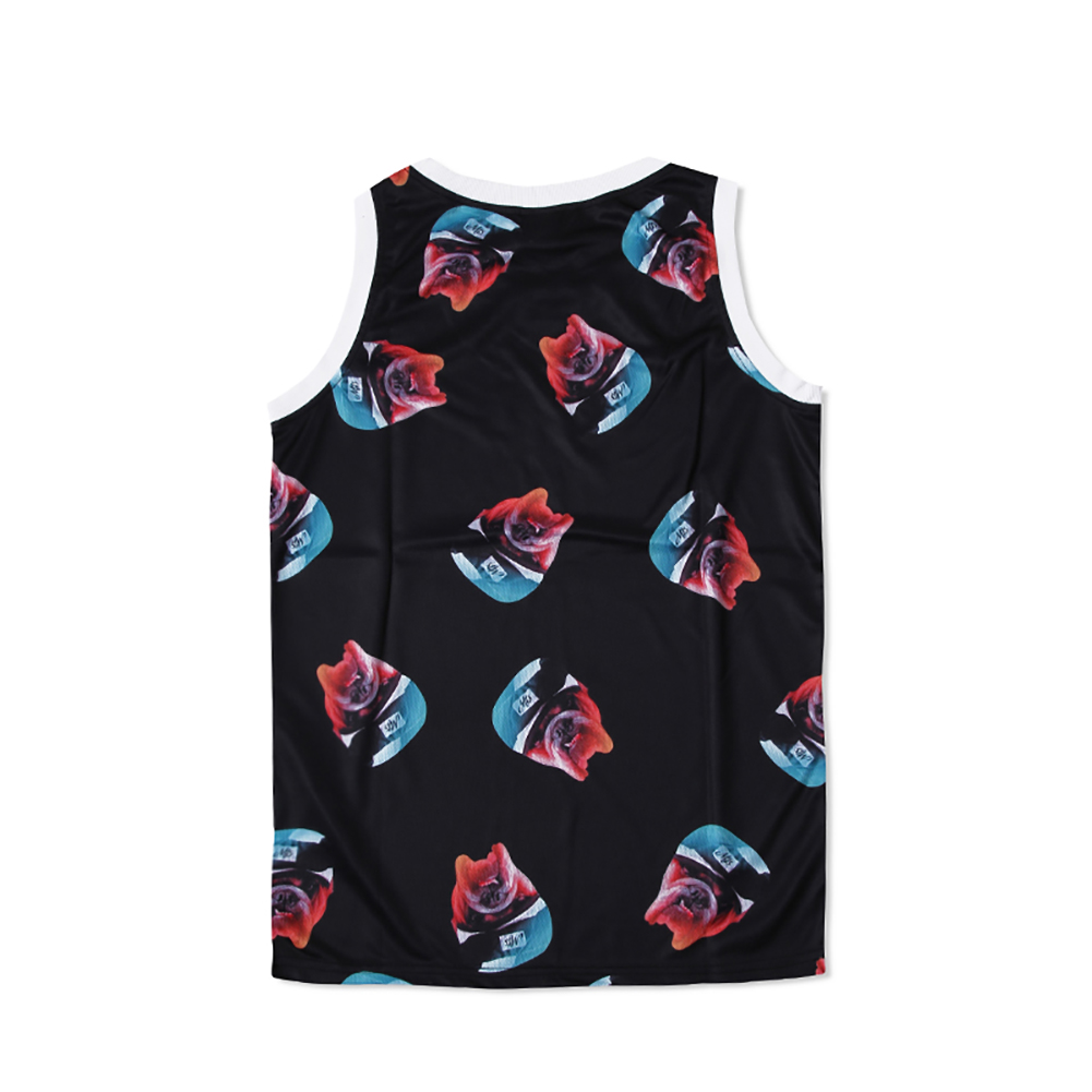 Men's Funny Tank Tops digital Printed Cool Graphic Sleeveless t shirt-2